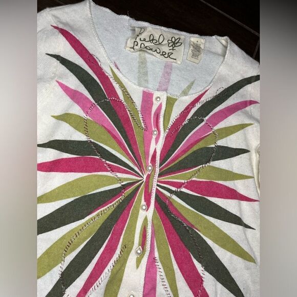 Anthropologie Field Flowers sweater blouse sz small - Picture 2 of 7